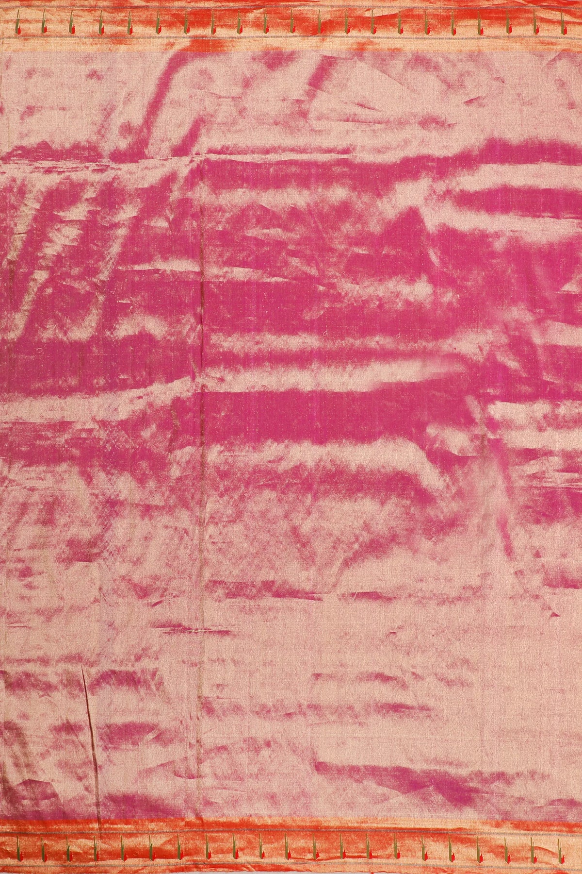 Purple Pure Silk Handloom Tissue Paithani Saree with All Over Design