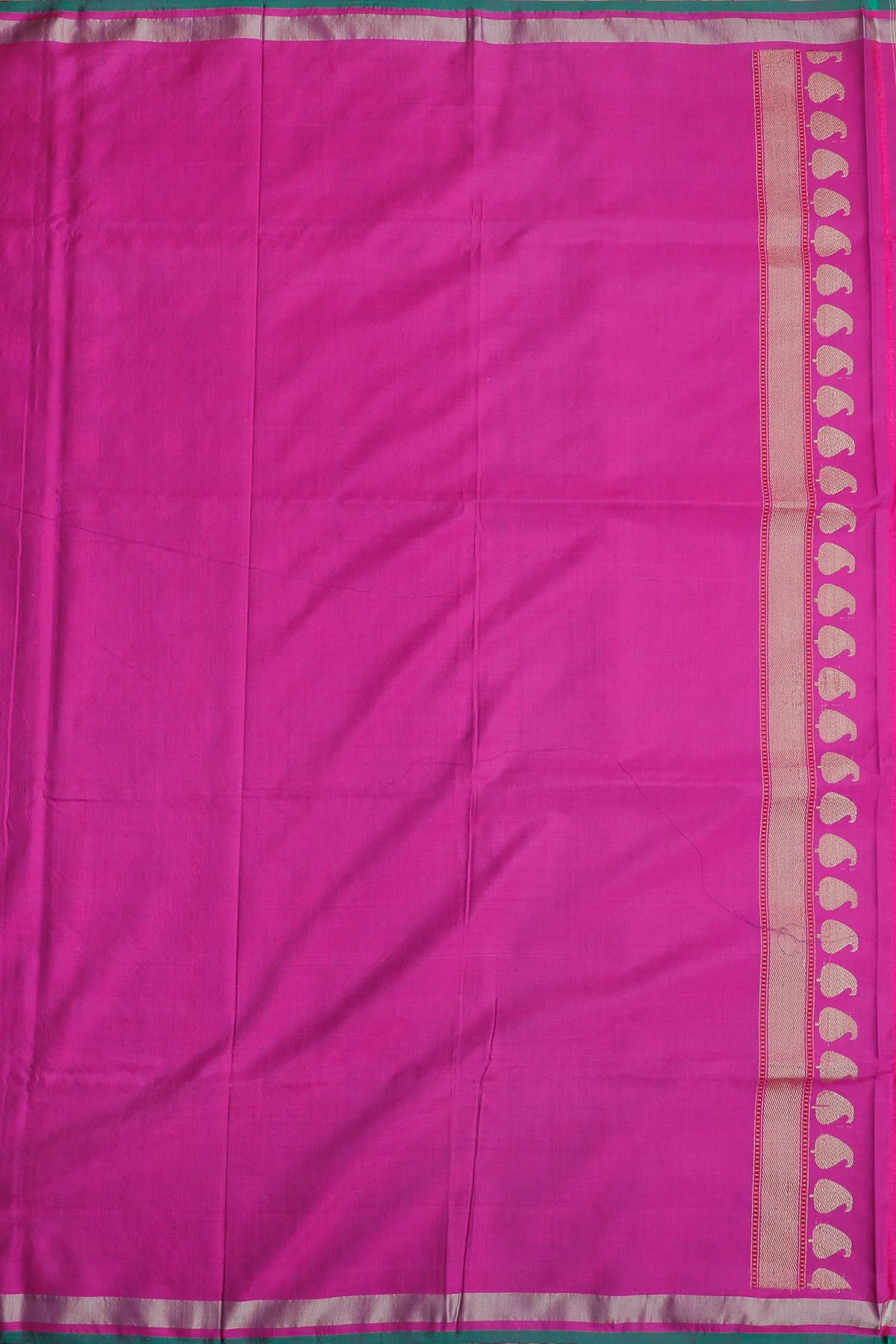 Magenta Katan and Spun Silk Benarasi Saree - Revival Design