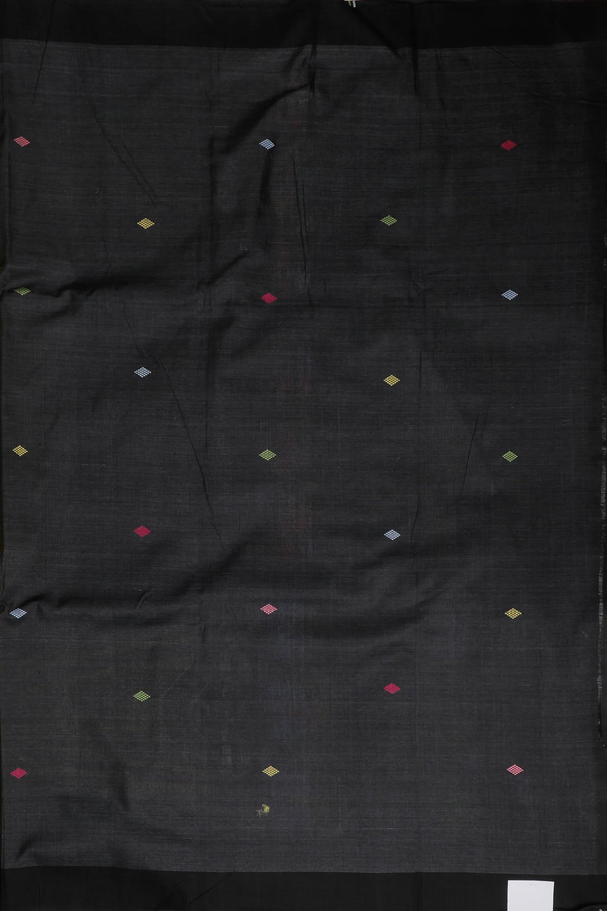 Lemon Yellow Handloom Tussar Silk Saree - Jagannath Temple Special Hand Embroidery
