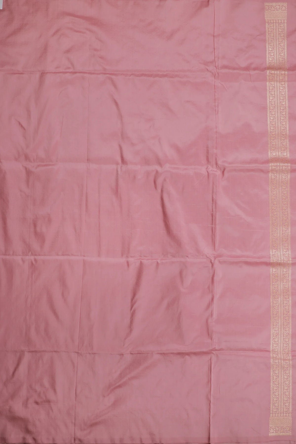 Baby Pink Handloom Benarasi Katan Silk Saree