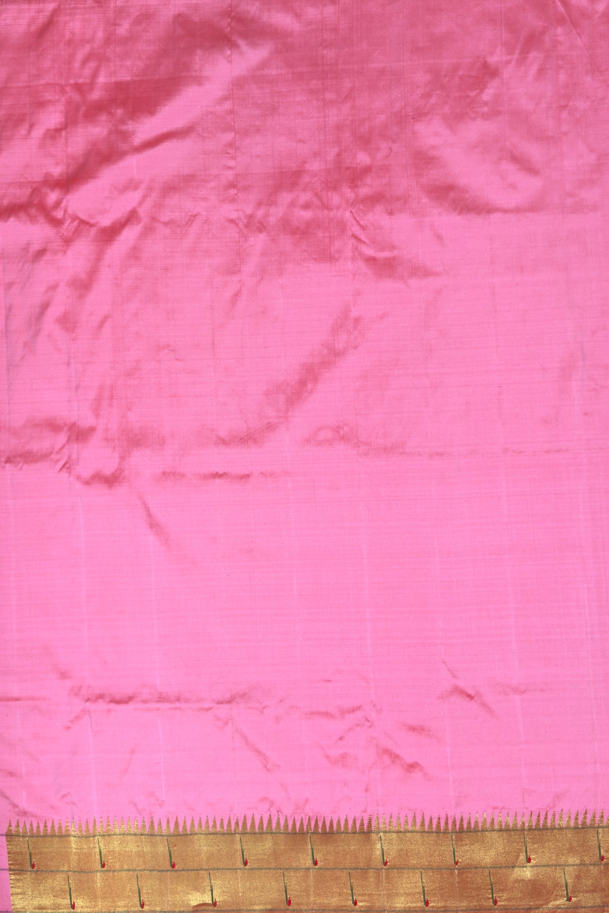 Baby Pink Double Muniya Handloom Paithani