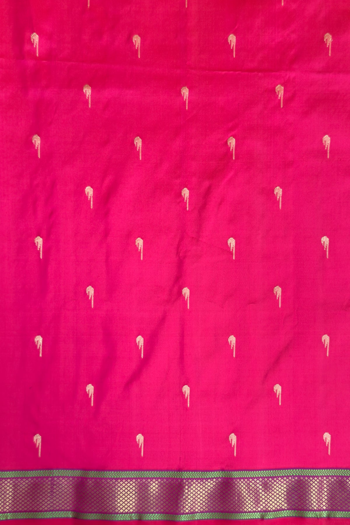 Pink Vintage Asawali Handloom Paithani