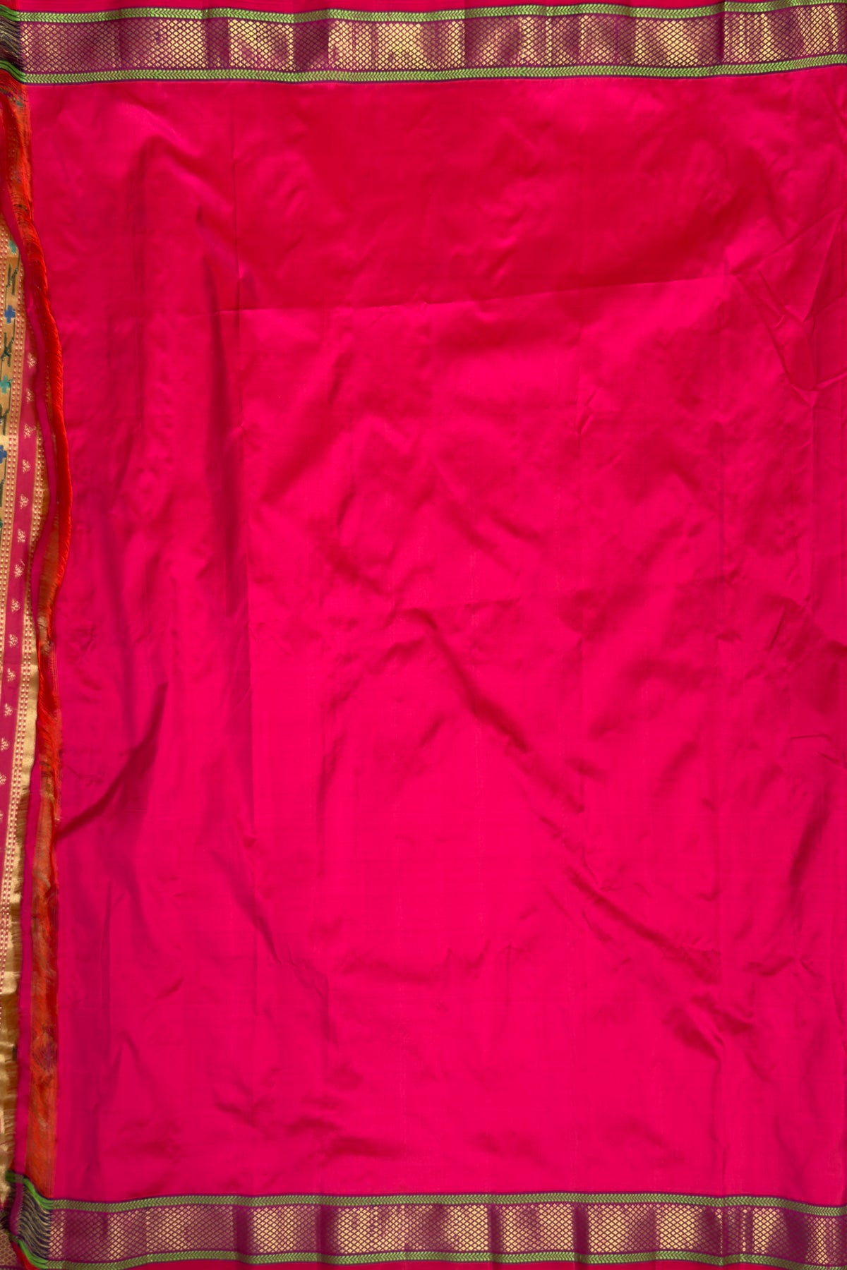 Pink Vintage Asawali Handloom Paithani