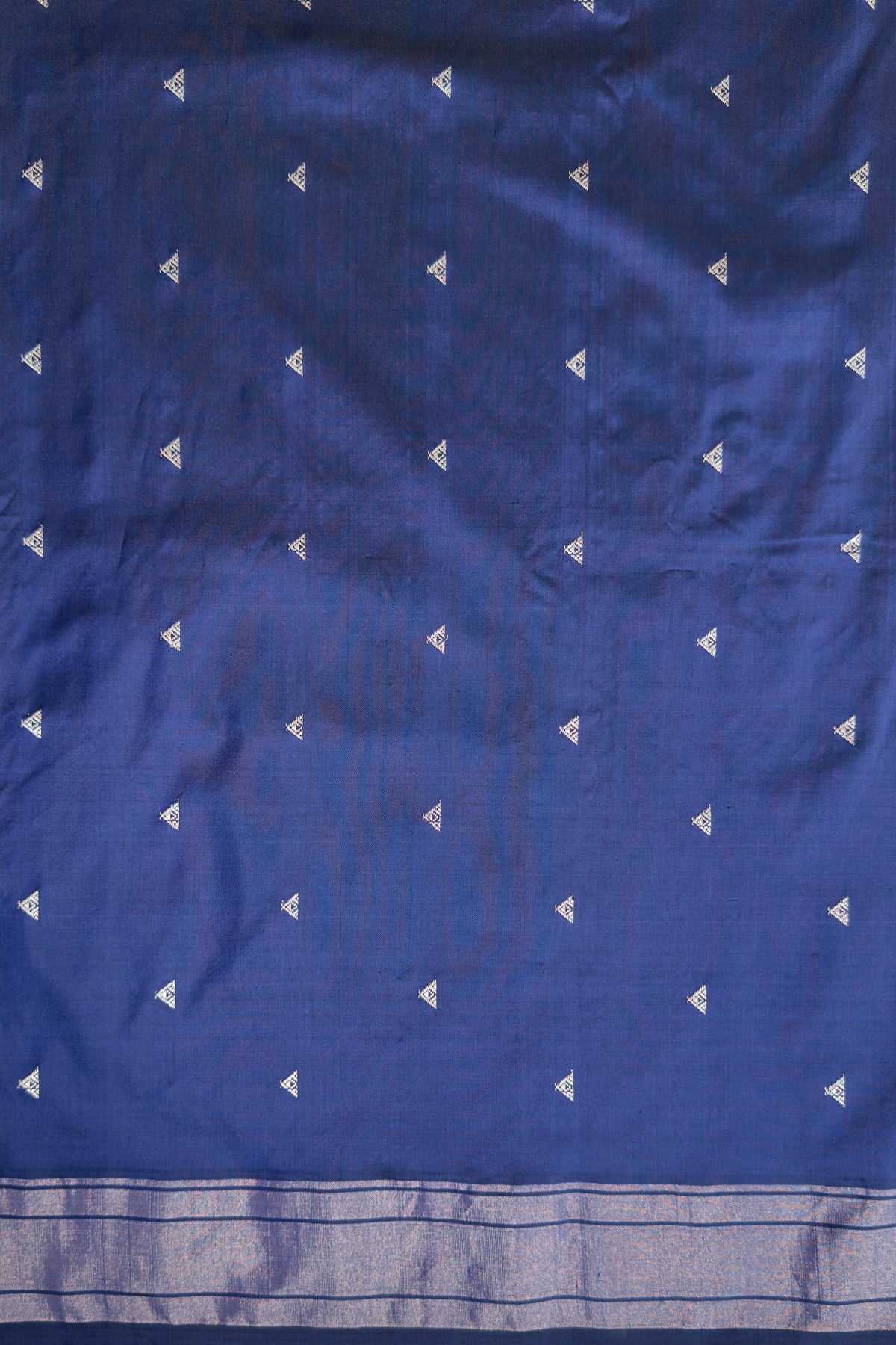 Navy Blue Vintage Asawali Handloom Paithani