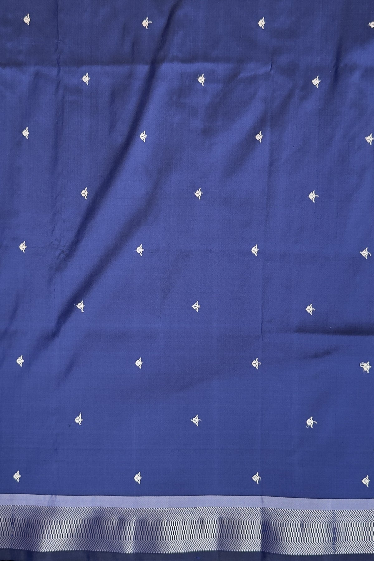 Navy Blue Vintage Asawali Handloom Paithani
