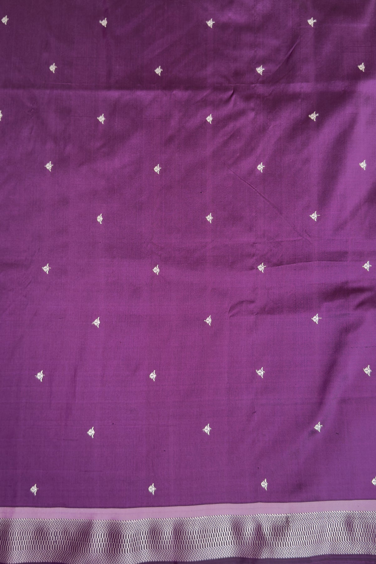 Purple Vintage Asawali Handloom Paithani
