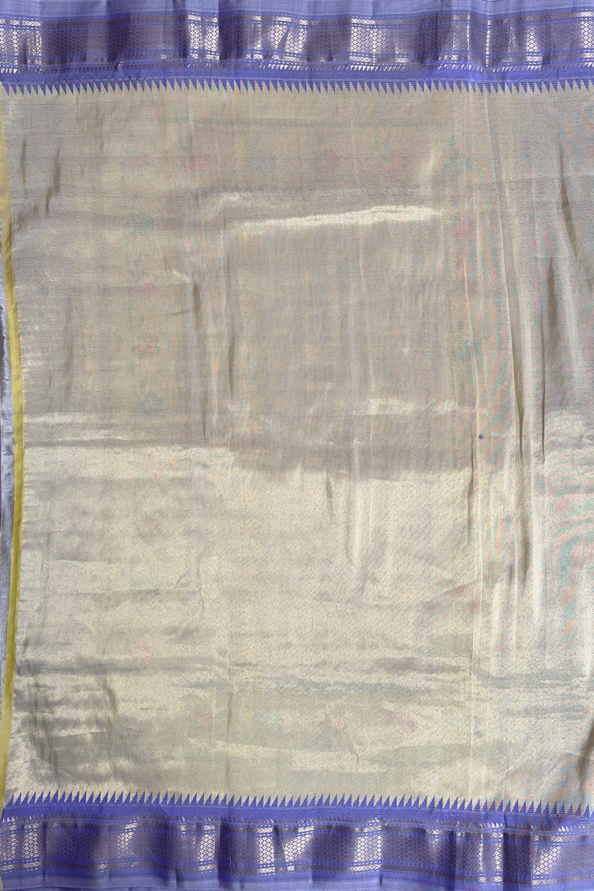 Lavender Vintage Pure Silk Handloom Paithani Chandrakala