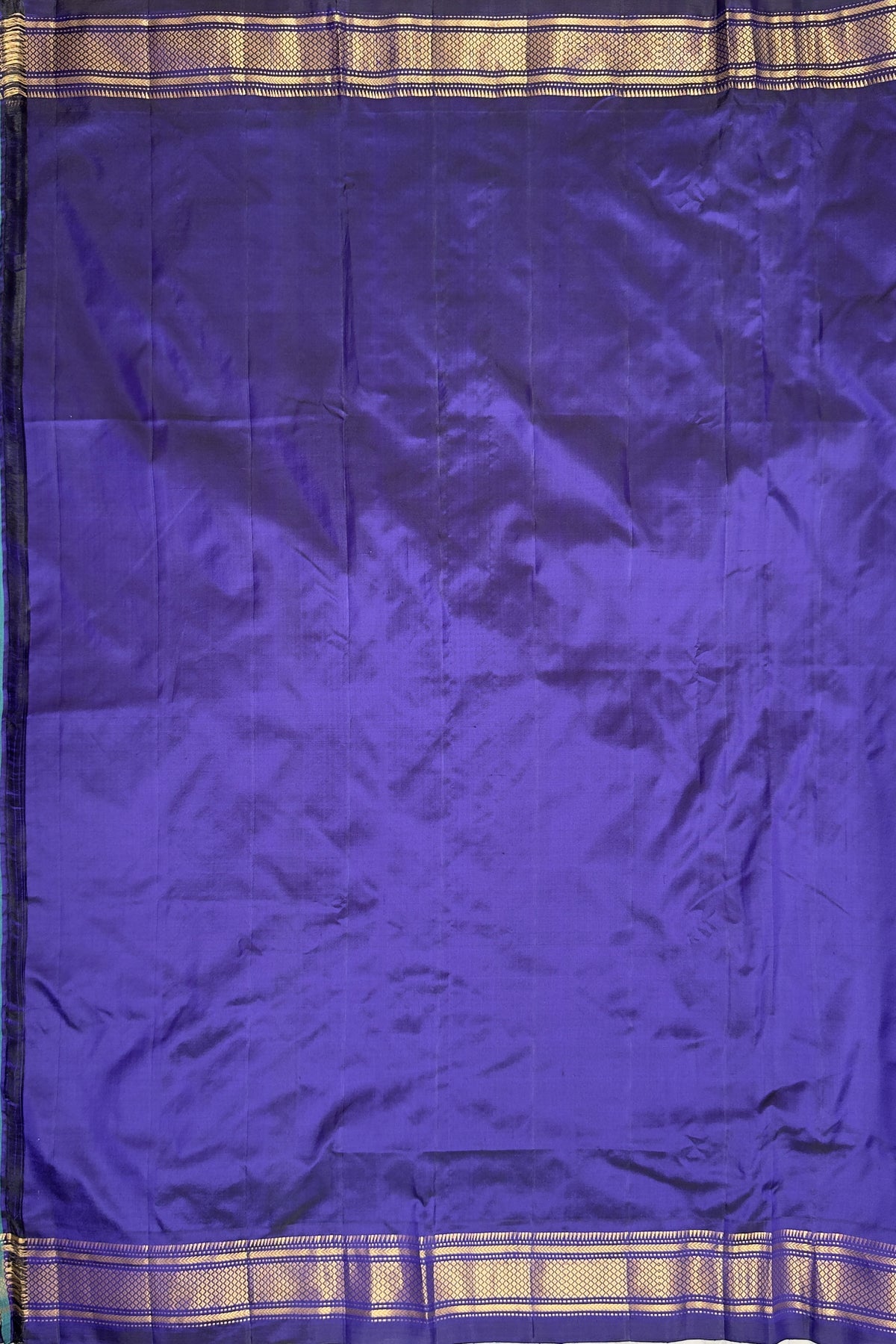 Navy Blue Handloom Asawali Paithani