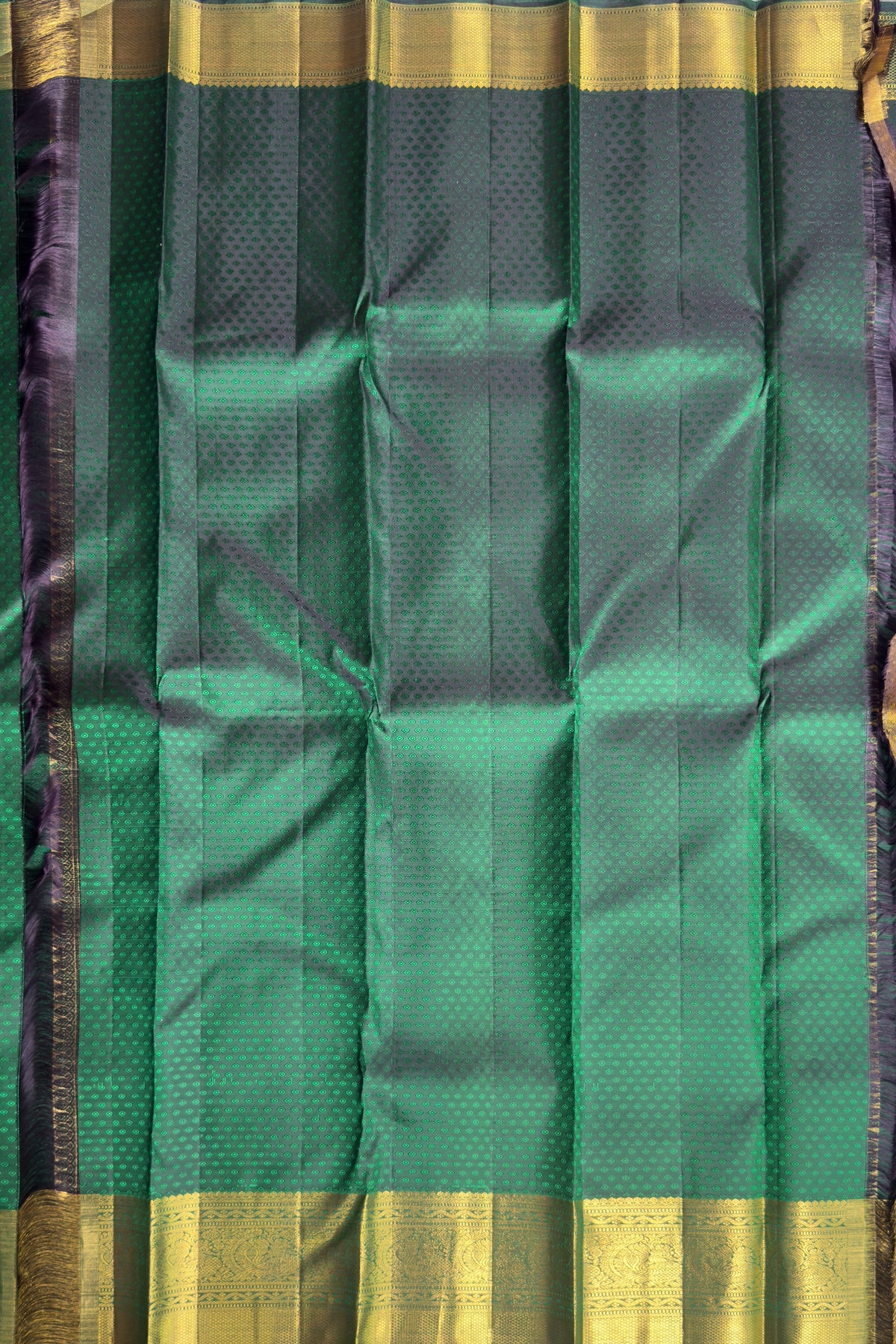 Green Pure Silk Handloom Kanjeevaram