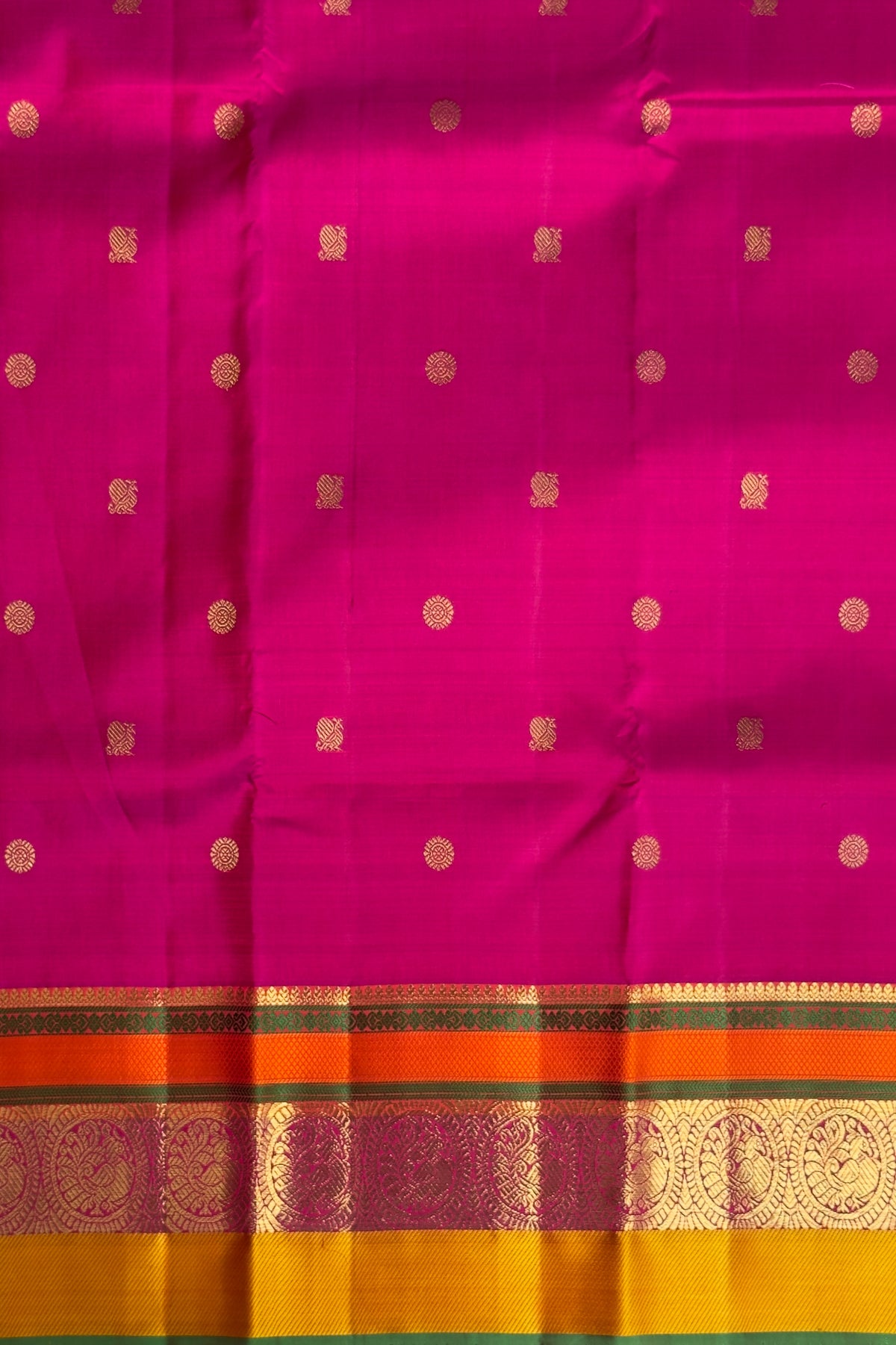 Pink Pure Silk Handloom Kanjeevaram
