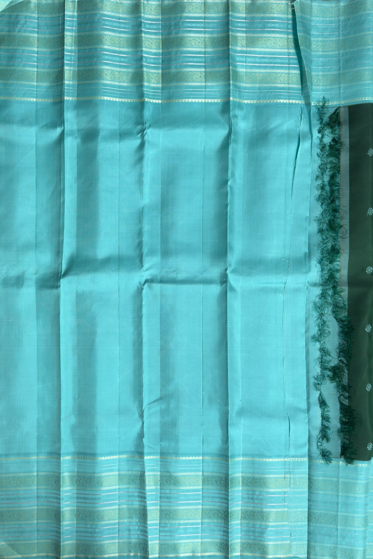 Green Pure Silk Handloom Kanjeevaram