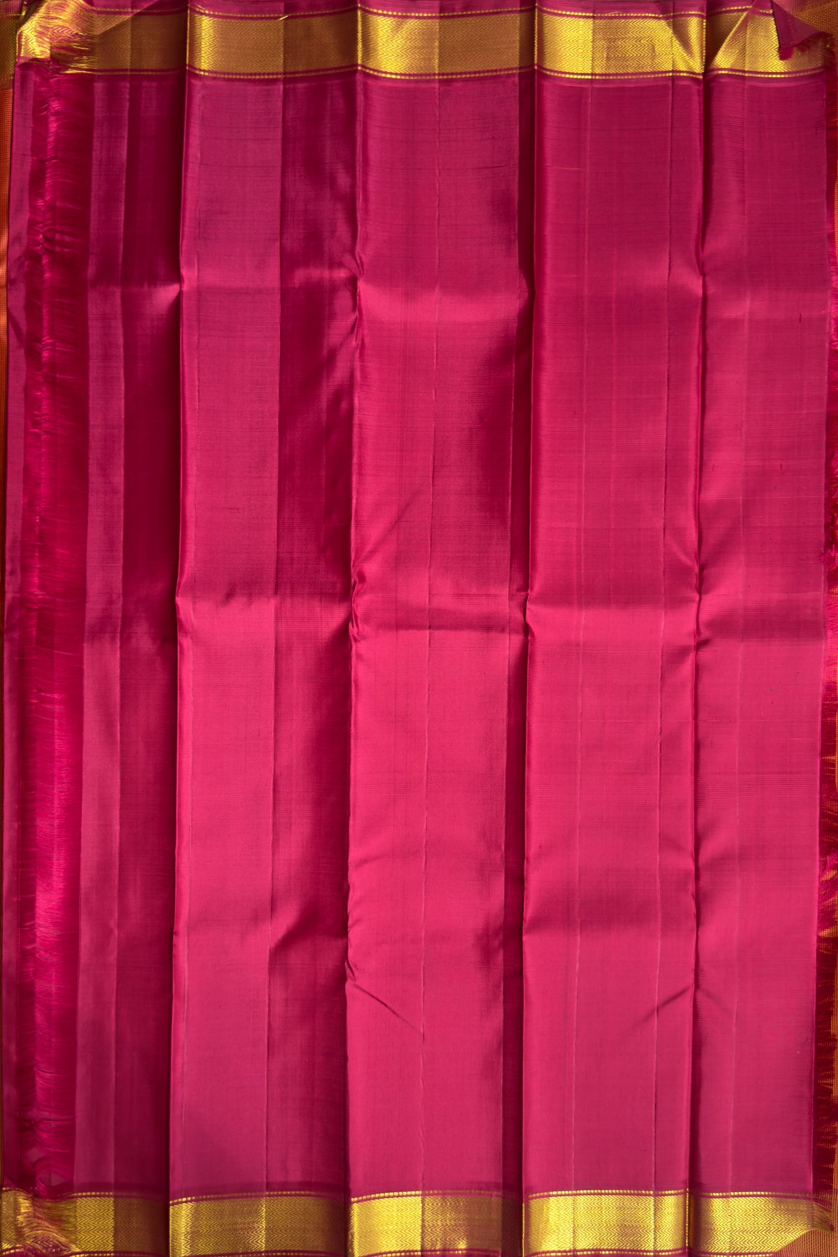 Orange Pure Silk Handloom Kanjeevaram
