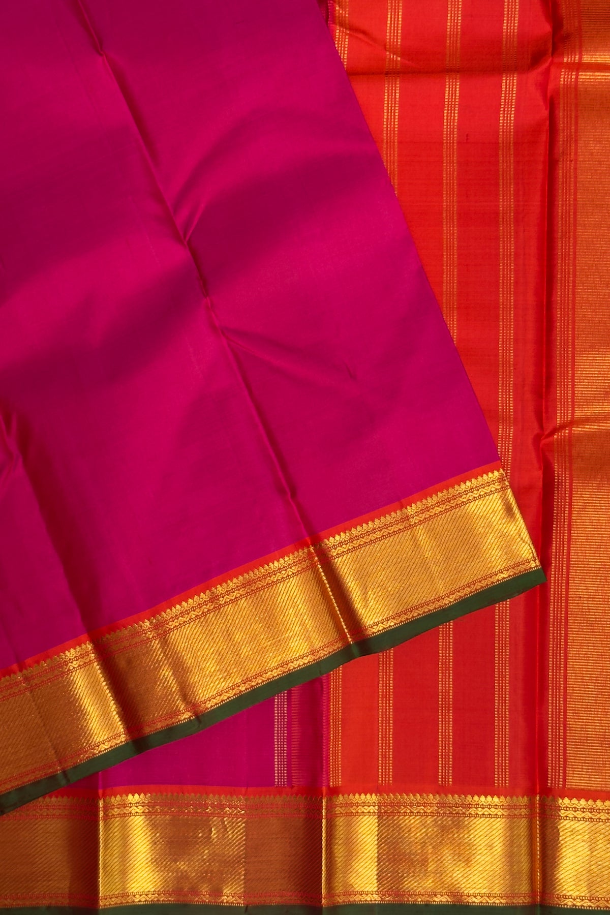 Pink Pure Silk Handloom Kanjeevaram