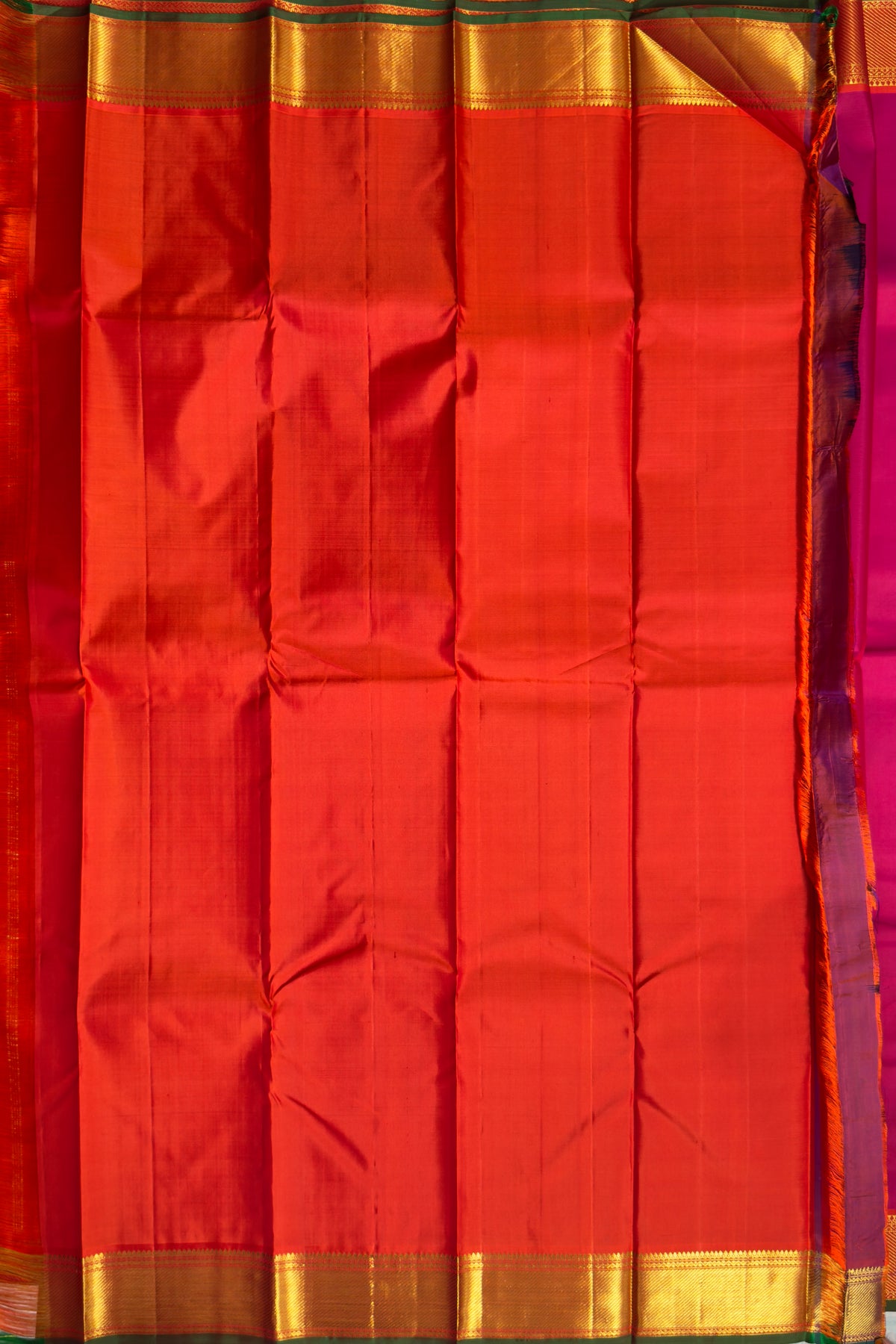 Pink Pure Silk Handloom Kanjeevaram