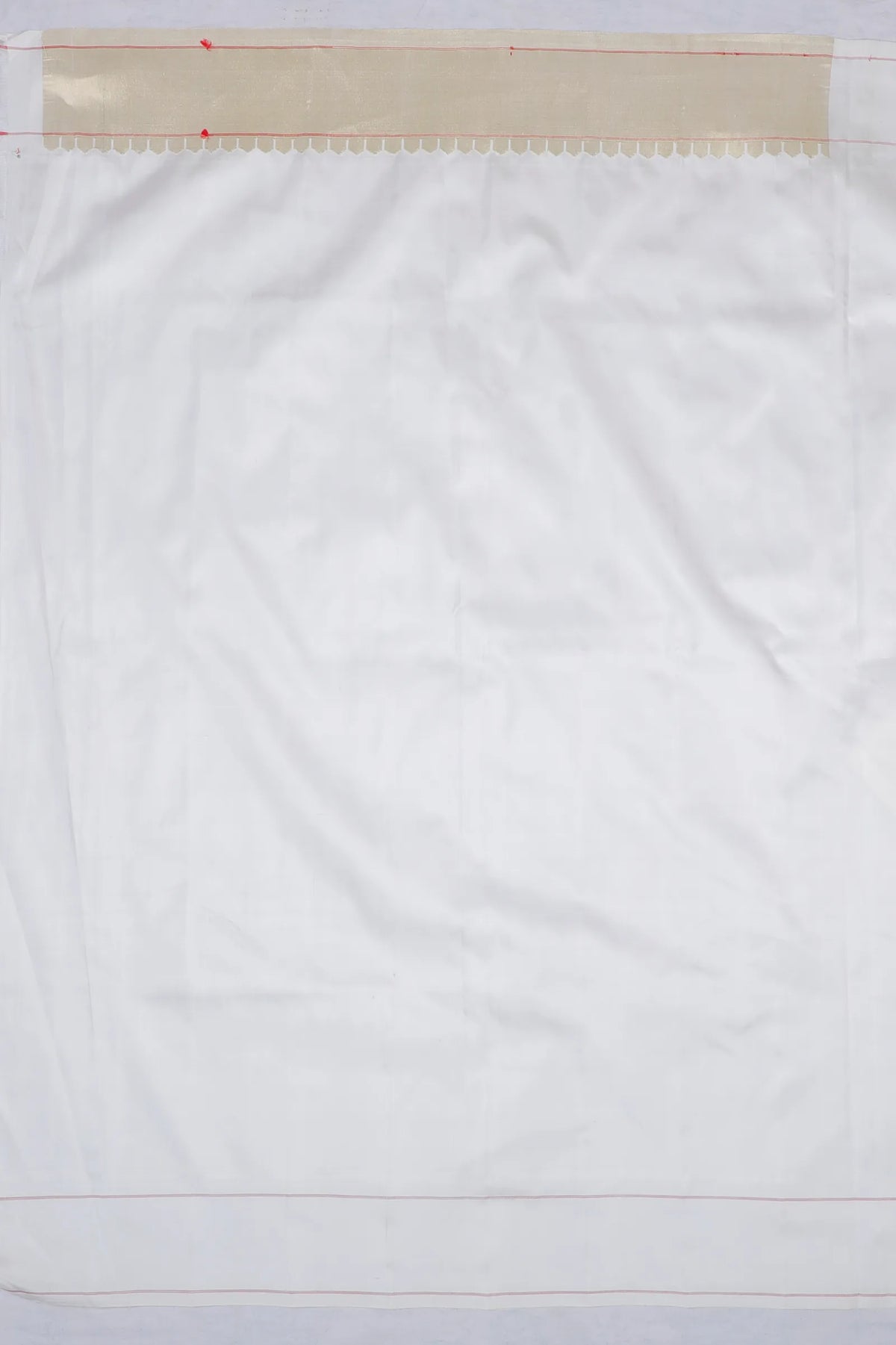 Off White Handloom Pure Silk Paithani Saree